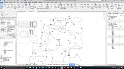 electrical plan in revit 