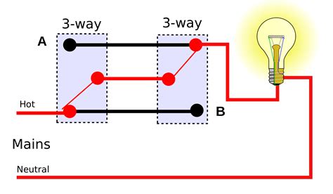 electrical wiring 3 way circuit diagram 