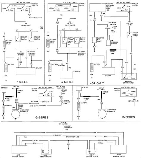electrical wiring diagram 1978 gmc 