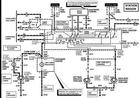 electrical wiring diagrams 1989 ford taurus 