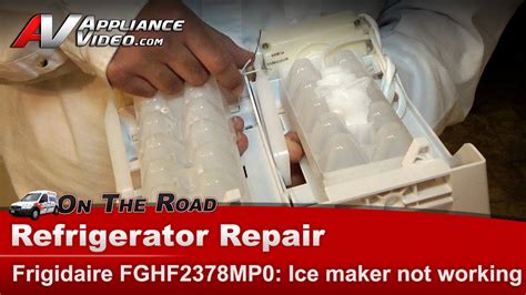 electrolux fridge ice maker not working