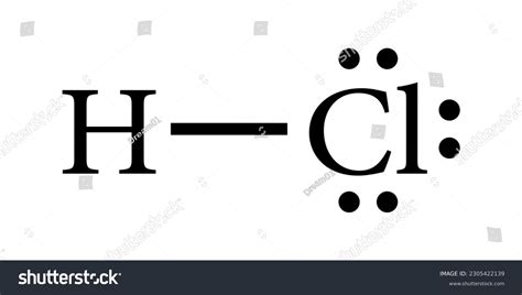 electron dot diagram of hydrogen chloride 