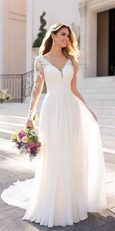 elegant brudklänning