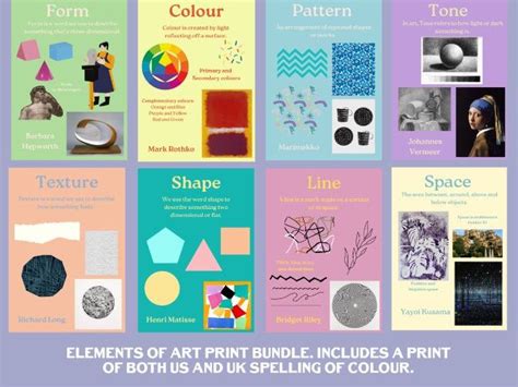 Elements Of Art Printables