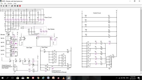 elevator circuit diagram 