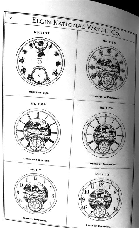 Elgin Watch Catalog