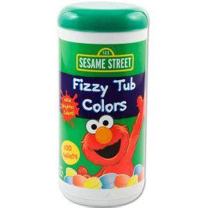 elmo bath color tablets, Sesame street elmo bath fizzy tub colors on mercari