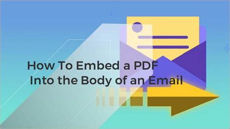 embed pdf in email, 4 easiest ways to embed pdf in email