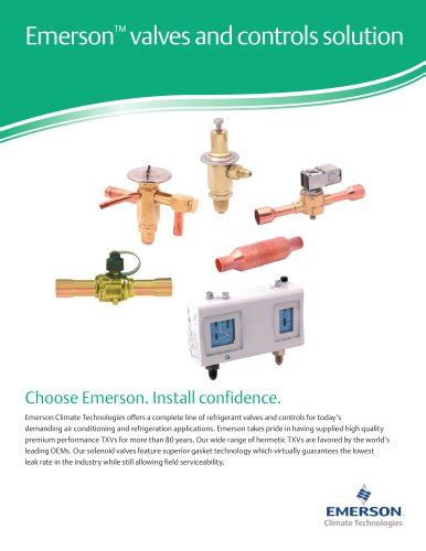 Emerson Control Valve Catalogue