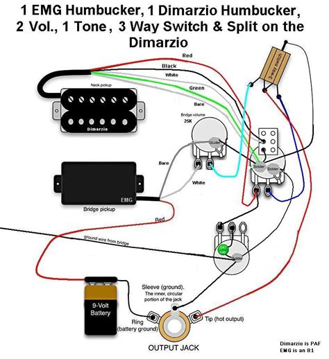 emg wiring diagram push pull 