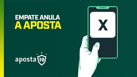 empate anula aposta