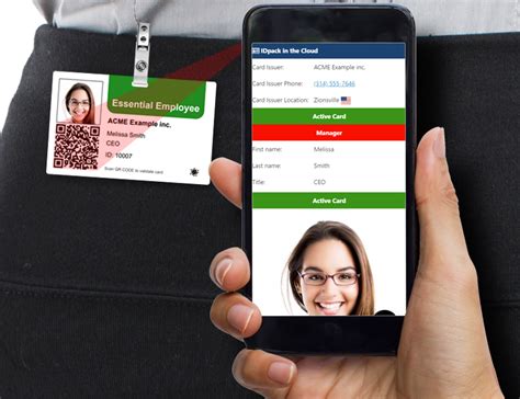 employee id card with qr code, Employee id card with qr code
