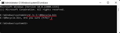 empty recycle bin for all users cmd, Recycle bins. Rmdir python easeus stocks command letter