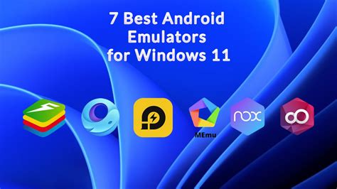 emulator android pc windows 11, 11 best android emulator for windows pc (2023)
