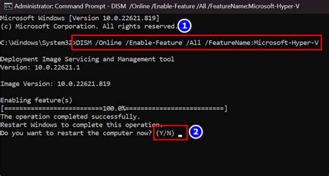 enable hyper v cmd, Monitor hyper-v with the command line (part 1): install the monitoring