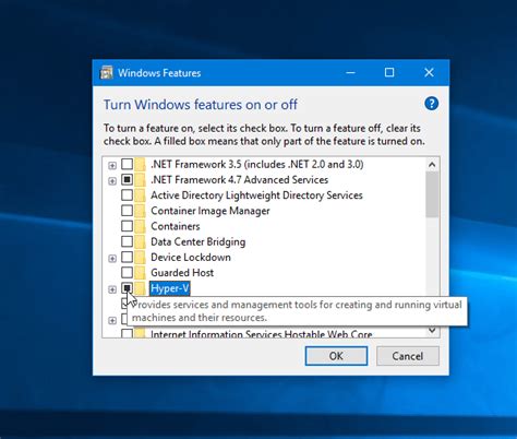 enable hyper v windows 10, Enable and use hyper-v in windows 10 to create virtual machine. Hyper windows enable