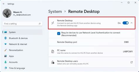 enable remote desktop windows 11, Enable & use remote desktop on windows 11 [5 tips]