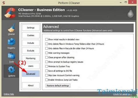 enable windows jump list tasks ccleaner, Expand erweitern jumplist howpchub nun. Blog de informática de hugo: ccleaner: ¡haz que tu windows corra más