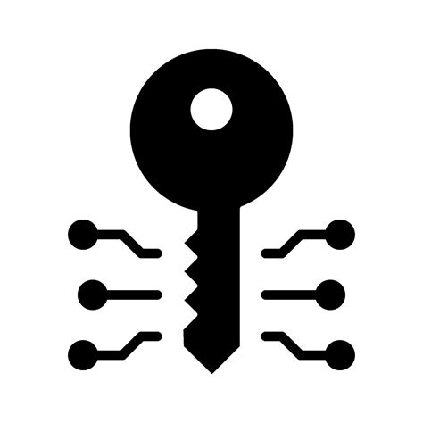 encryption key icon free, Key encryption icon style 8749108 vector art at vecteezy