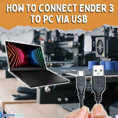 ender 3d printer usb port, Connecting an ender 3 3d printer to your computer or home network via