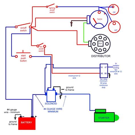 engine electrical wiring schematic 