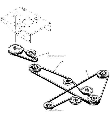 engine exmark belt diagram 