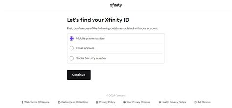enter your xfinity id, Comcast.net email sign in