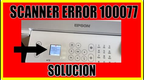 epson 4700 scanner error 100077, Printer error turn the power off and on again for details see your