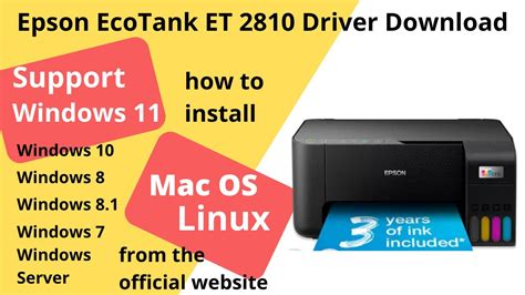 epson drucker et 2810 treiber, Epson ecotank et-2810 multifunktionsgerät im test