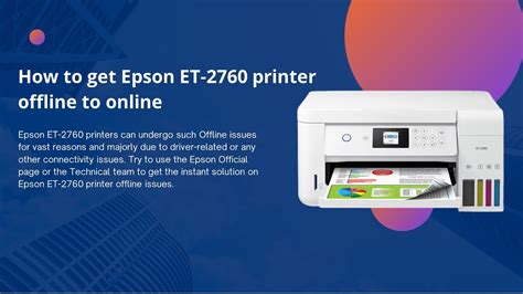 epson et 2760 printer offline, Epson ecotank et-2760 all-in-one cartridge-free supertank printer. Epson 2760 ecotank printer supertank printers pcmag inkjet