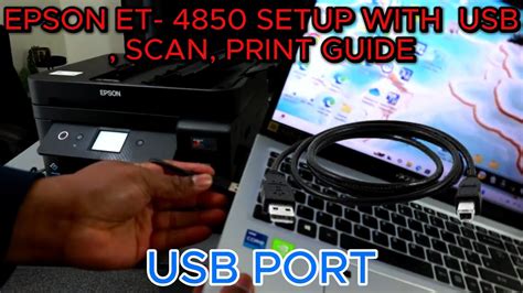 epson et 4850 verbinden, Ecotank et-4850