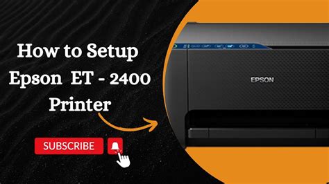 epson et-2400 printer installation, Epson ecotank et-2400 wireless color supertank printer review