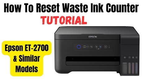 epson et-2720 waste ink pad reset, How to reset waste ink pad counter using epson adjustment program t13