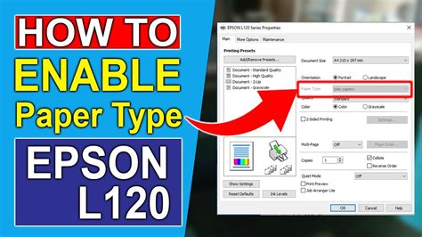 epson l120 driver paper type, How to download free epson l120 driver 2022