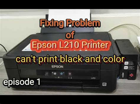 epson l210 not printing anything, Printing epson l210 printer color. Epson printer not printing black color