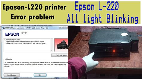 epson l220 offline problem, Epson l220 multi-function inkjet printer