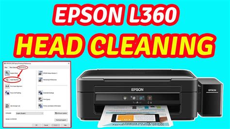 epson l360 driver head cleaning, Head cleaning of epson l3110 multifunction inktank printer