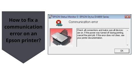 epson network printer communication error, How to fix epson l4150 l4160 error waste ink pad counter ohtheme