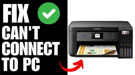 epson not connecting to computer, 