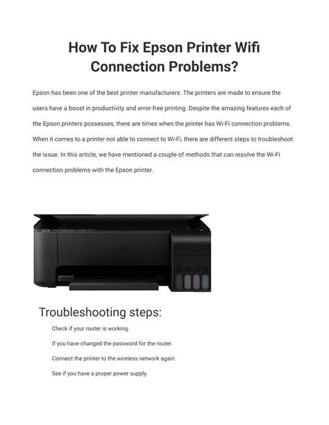 epson printer loses wifi connection, How to connect epson l365 printer to wifi – unbrick.id