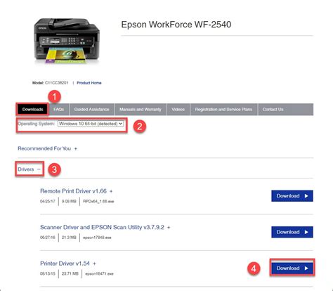 epson printer wf 2540 driver download, Workforce wf 2540