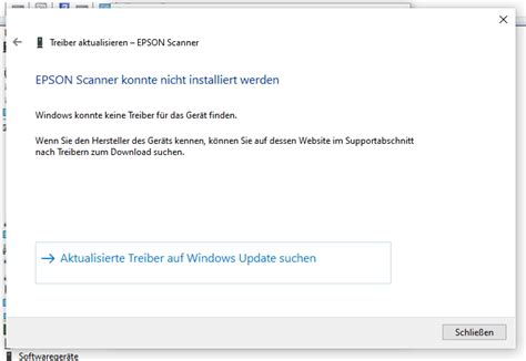 epson scanner wird nicht gefunden, Windows 11 drucker wird nicht mehr erkannt