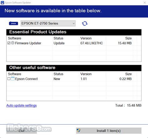 epson software updater from the applications, Epson software updater: how to download & install it