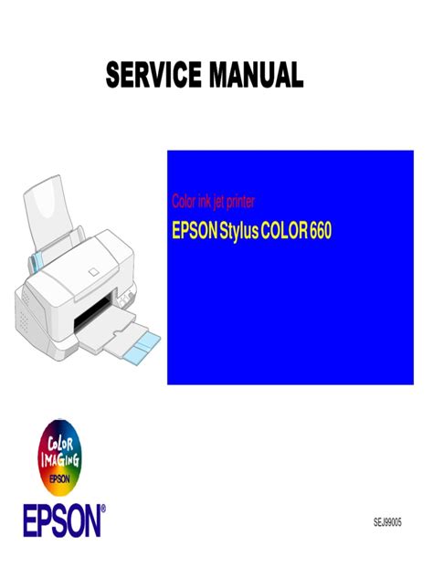 epson stylus color 660 service manual