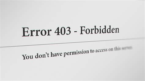 error 403 on ba website, How to fix the 403 forbidden error for wordpress websites