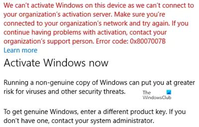 error code 0x8007007b windows 10 activation, [5 solutions] fix windows activation error code 0x8007007b