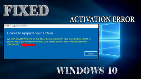 error code 0x803fa067 windows 10 activation, How to fix windows 10 activation error 0x803fa067. Windows error activation fix code when encountering upgrade operating trying users many system they their