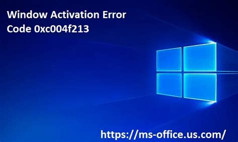 error code 0xc004f213 windows 10 activation, How to troubleshoot error 0xc004f213 in windows 10