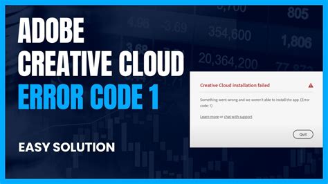 error code 1 adobe creative cloud, Solving adobe creative cloud error code 1 – one scales