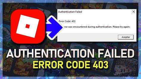 error code 403 roblox authentication failed, Fix roblox error 403 authentication failed in windows 11 or 10